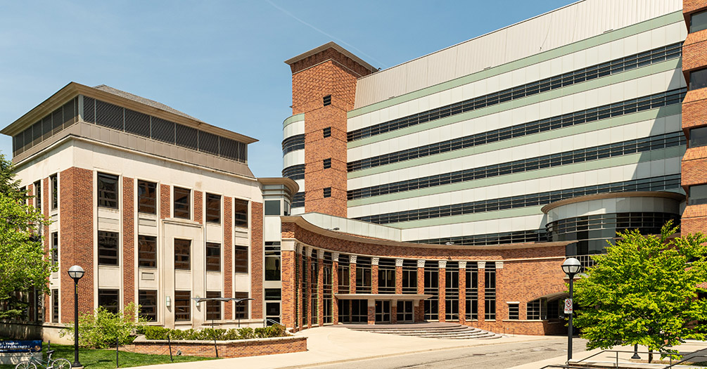 Exterior image of the University of Michigan School of Public Health.
