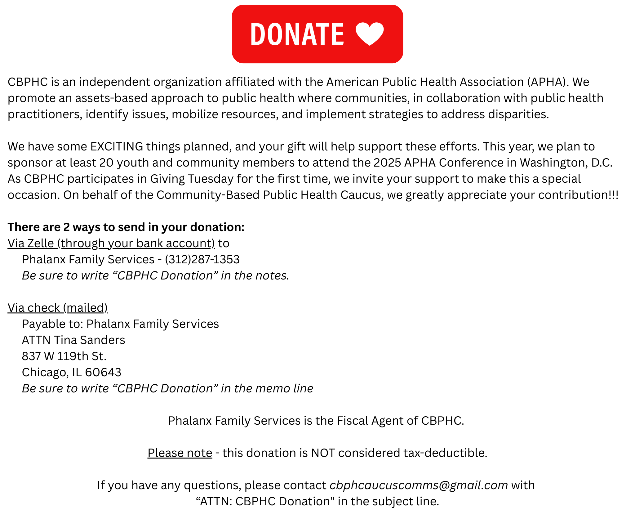 Donate Donate