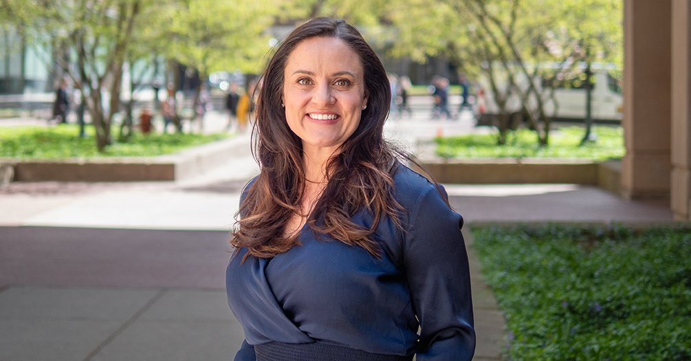 Alumna 'focuses on entire person' as part of patient care at Movember